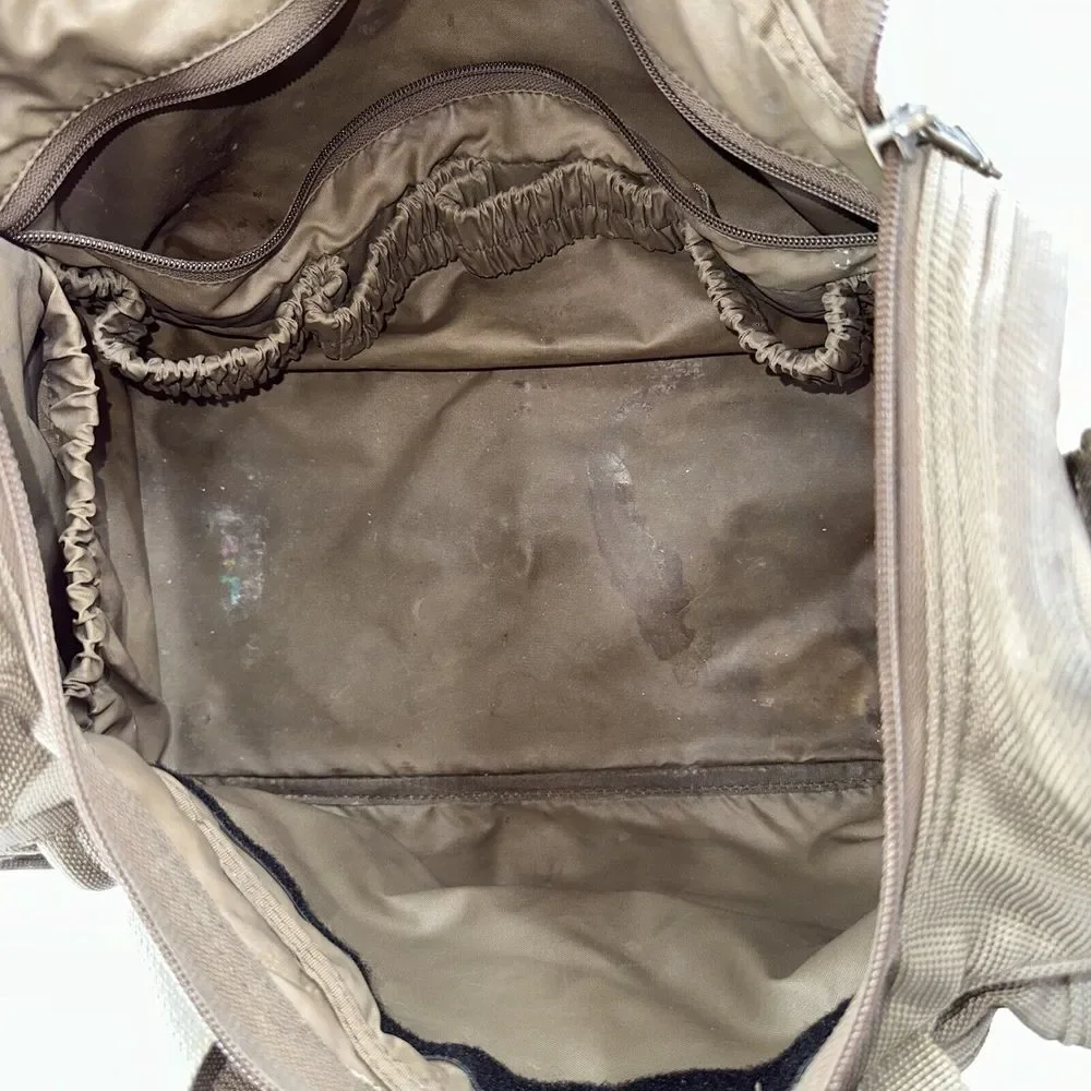 Tumi Ballistic Canvas Small Duffel Bag Weekender - No‎ Shoulder Strap, Monogram